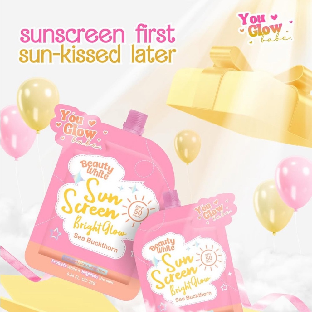 Beauty White Sunscreen SPF 50 twin pack